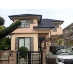 2色で外壁塗装工事