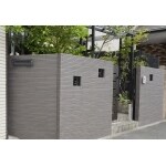 門扉、門柱をすっきりとモダンにリフレッシュ