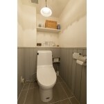 シックな空間へ生まれ変わったトイレ工事