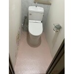 トイレ取替クッションフロア張替工事