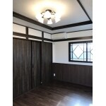 大正ロマンを彷彿とさせるモダンな寝室