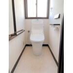 お掃除しやすいトイレに
