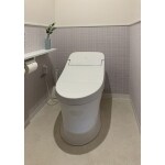 掃除がしやすい最新式トイレ
