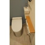 タンクレス型カウンター付きトイレ