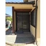 新しい玄関で快適な暮らしを
