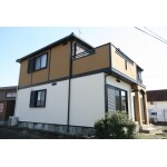 外壁塗装2色で塗り分けてイメージチェンジ