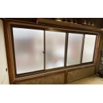 窓サッシを木製からアルミサッシへ！