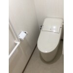 前出を抑えたトイレに入れ替えました