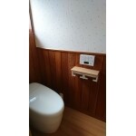 タンクレスですっきりしたトイレにリフォーム