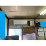 事務所：エアコン取付