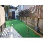 お庭を整地しローメンテナンスの人工芝へ