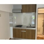 木目調のシステムキッチンに交換