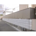 戸建住宅の新築に伴う境界フェンス工事