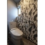 インテリアを一新したトイレ空間