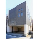 【新築】アルミ格子を使った外壁