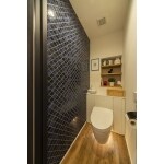 コンパクトでデザインも素敵なトイレ空間