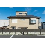 外壁塗装で明るい印象の外観に