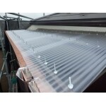 ベランダ波板交換工事