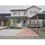 明るく華やかなアプローチが印象的な外構リフォーム