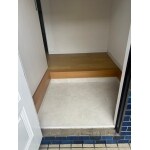 好きな収納を設置できる玄関