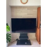 単調な壁面にアクセントをつけました