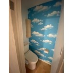 トイレで空中散歩！？個性的な空間づくり