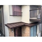 枚方市　トタン屋根から立平葺きへ　下屋のみ