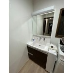 洗面所の収納力アップを目指して