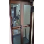 玄関網戸工事
