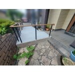 【玄関スロープ取付リフォーム工事】富士市
