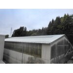 工場スレート屋根追貼