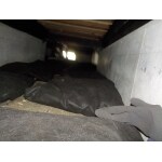 防蟻・調湿用木炭敷込工事