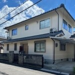 光沢のある外壁塗装で美しさ復活