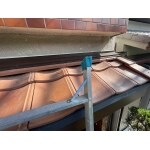 門真市　玄関庇ルーガ雅へ葺き替え工事