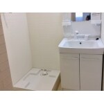 洗面所のレイアウトを変更してリニューアル