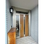 採風がとれる玄関ドアに！
