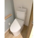 清潔感のあるトイレになりました。