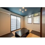 汎用性の高い和室はLDKのイメージと合わせた色合いに。