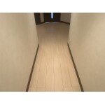 廊下　床貼り替えリフォーム