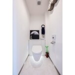 手洗い付きキャビネットトイレでスッキリ