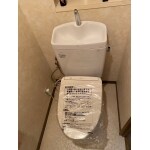 トイレ交換・クッションフロア貼替え工事