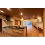 【建替】収納充実！床暖ありで快適 美しい対面キッチン