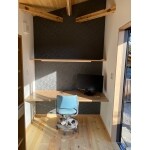 敷地内に書斎をつくりました