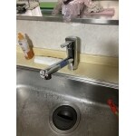 キッチン水栓取替