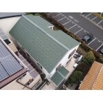 大阪市　ディプロマットへ屋根重ね葺き工事