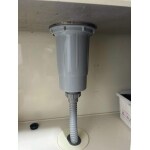 キッチンの排水部品交換工事
