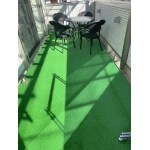 ルーフバルコニー、人工芝設置
