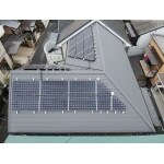京都府宇治市　スーパーガルテクトへ屋根重ね葺き工事