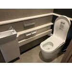ワンデーリモデルで手洗い器設置を叶えたレストルーム
