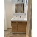 洗面化粧台を替えてスペースを有効利用！